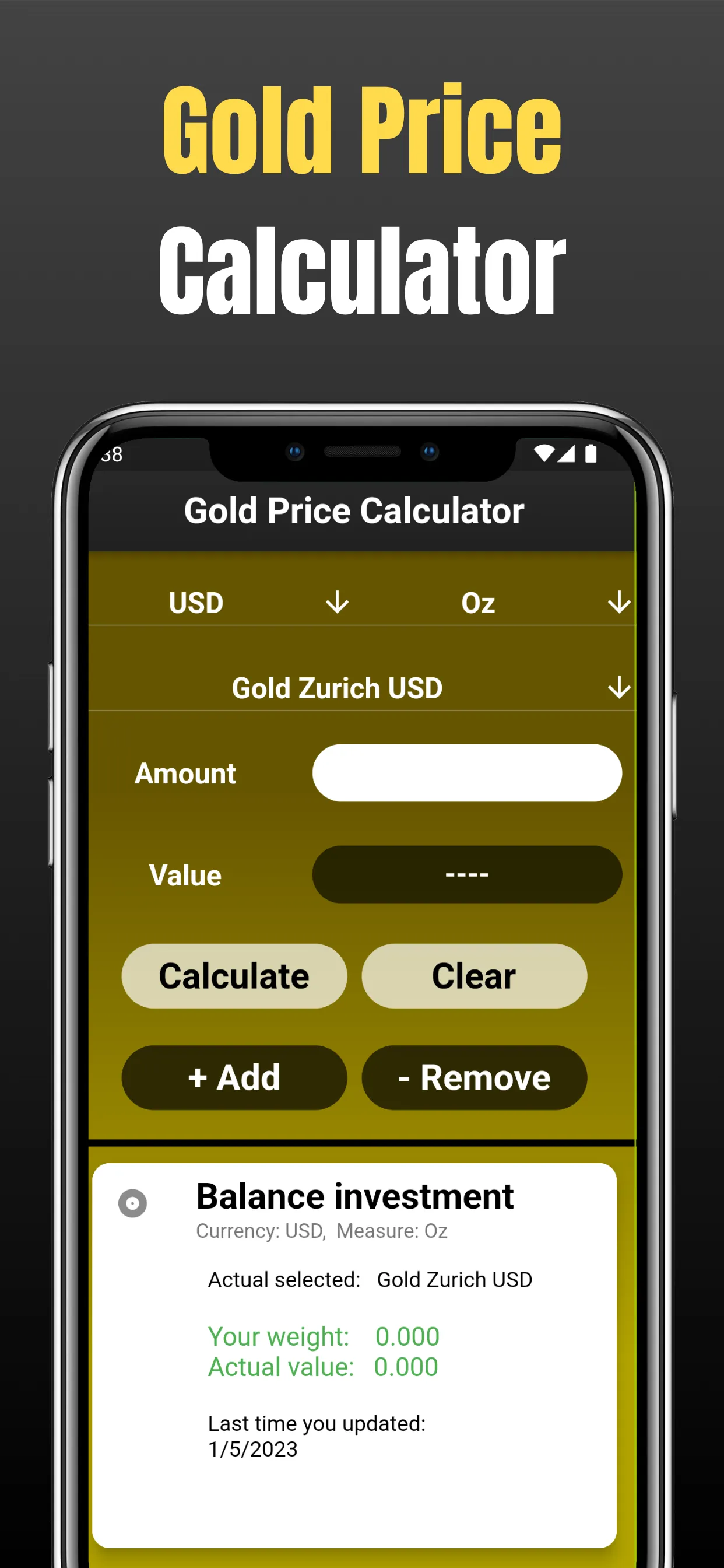 Gold Price Calculator | Indus Appstore | Screenshot