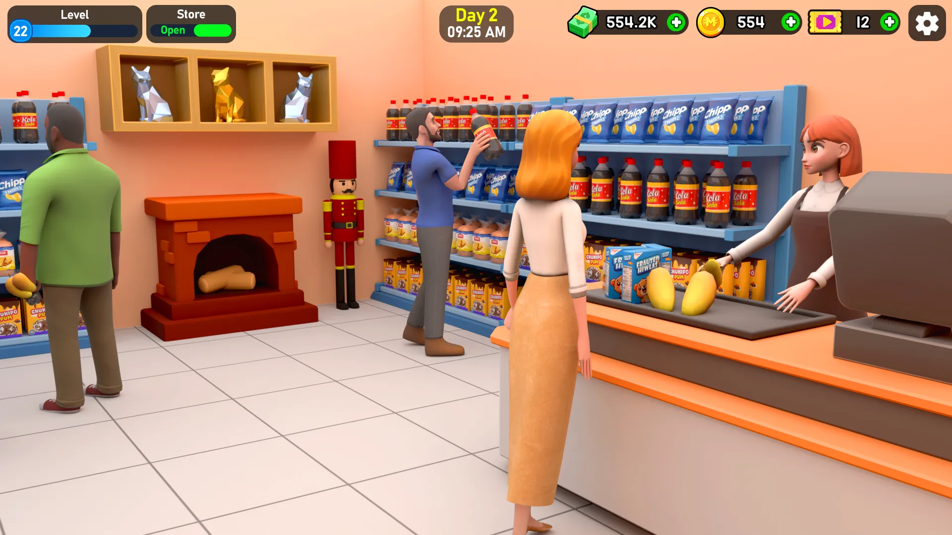 Supermarket Tycoon 3D | Indus Appstore | Screenshot