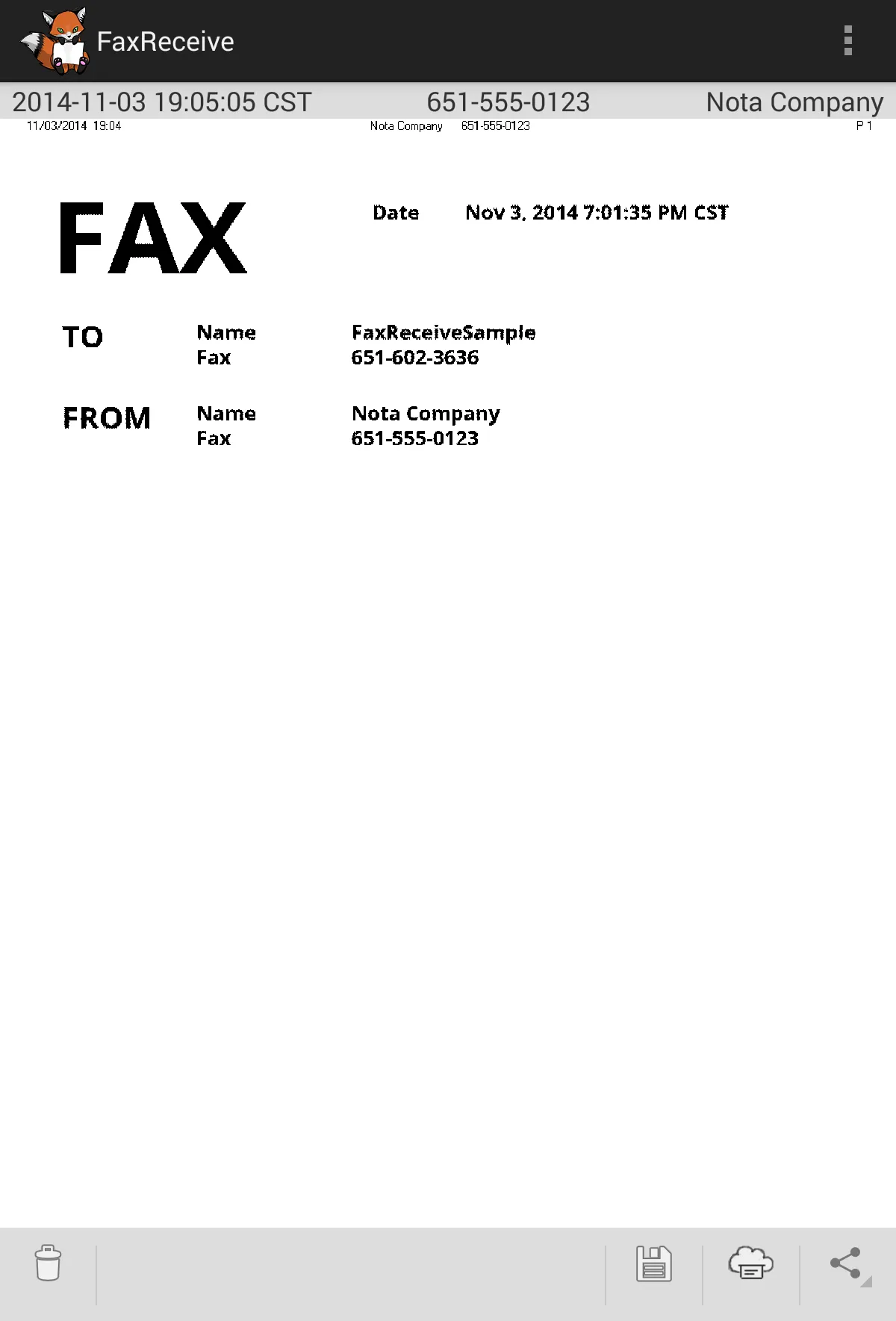 FaxReceive - receive fax phone | Indus Appstore | Screenshot