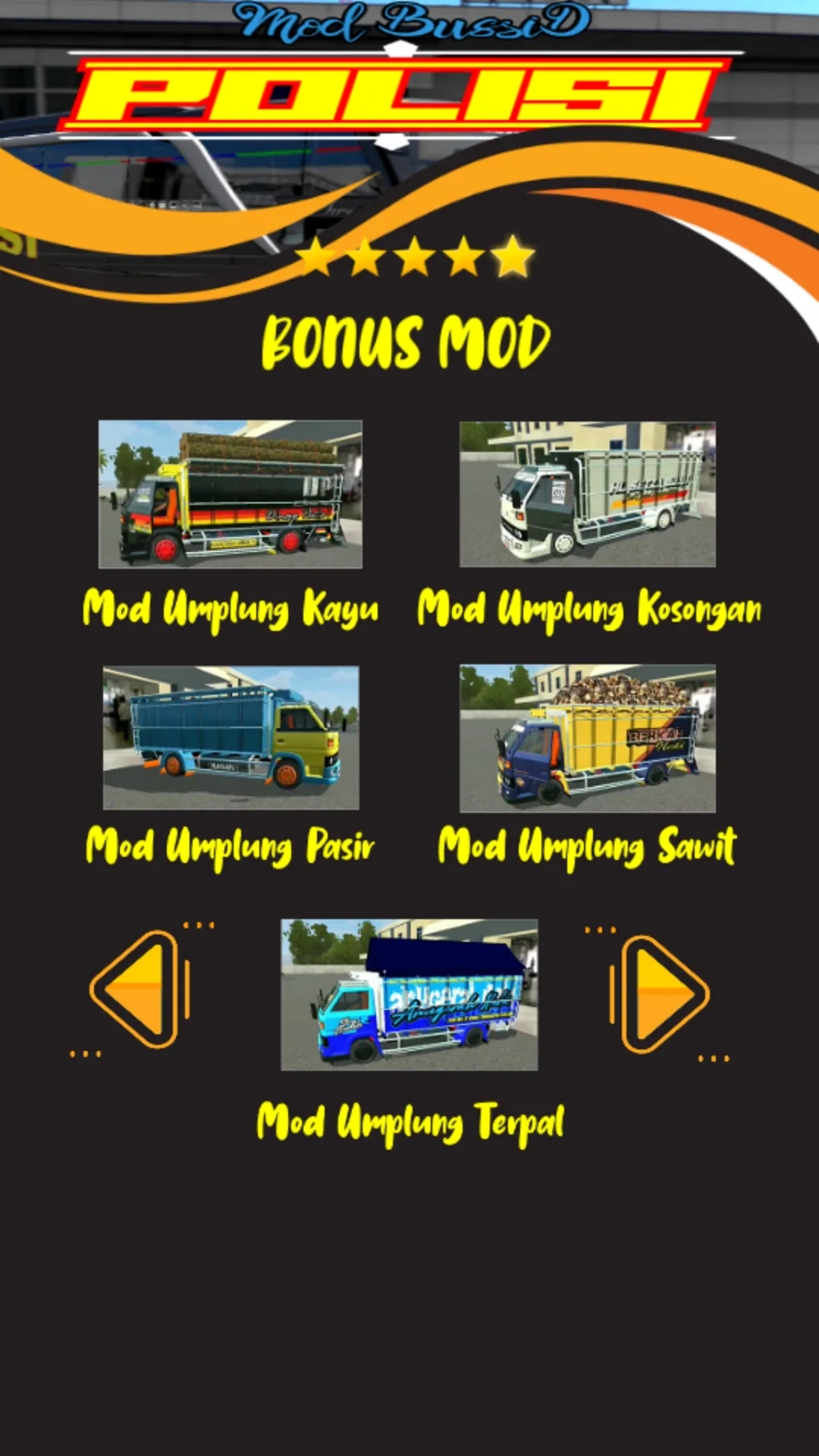 Mod Bussid Polisi Lengkap | Indus Appstore | Screenshot