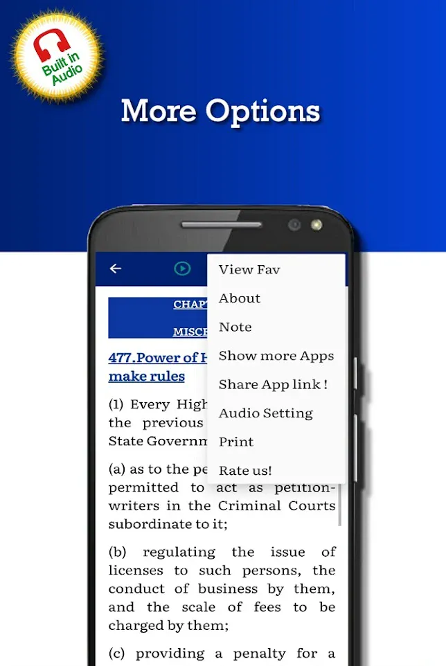 CrPC:Code of Criminal Procedur | Indus Appstore | Screenshot