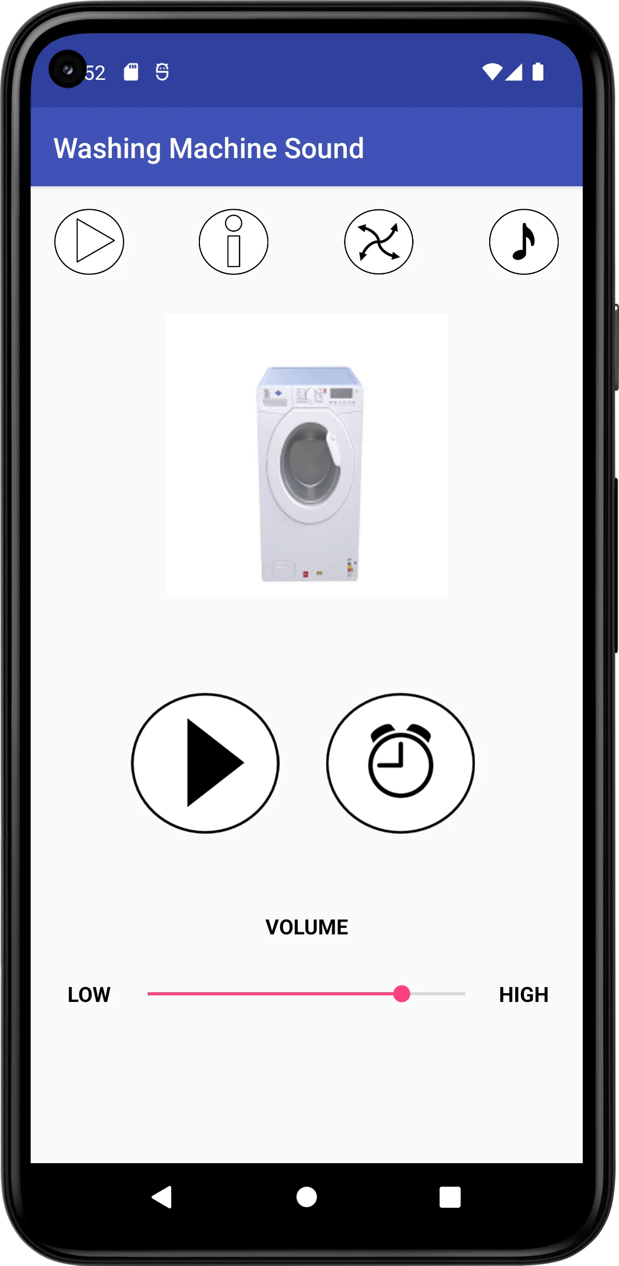 Washing Machine Sound | Indus Appstore | Screenshot