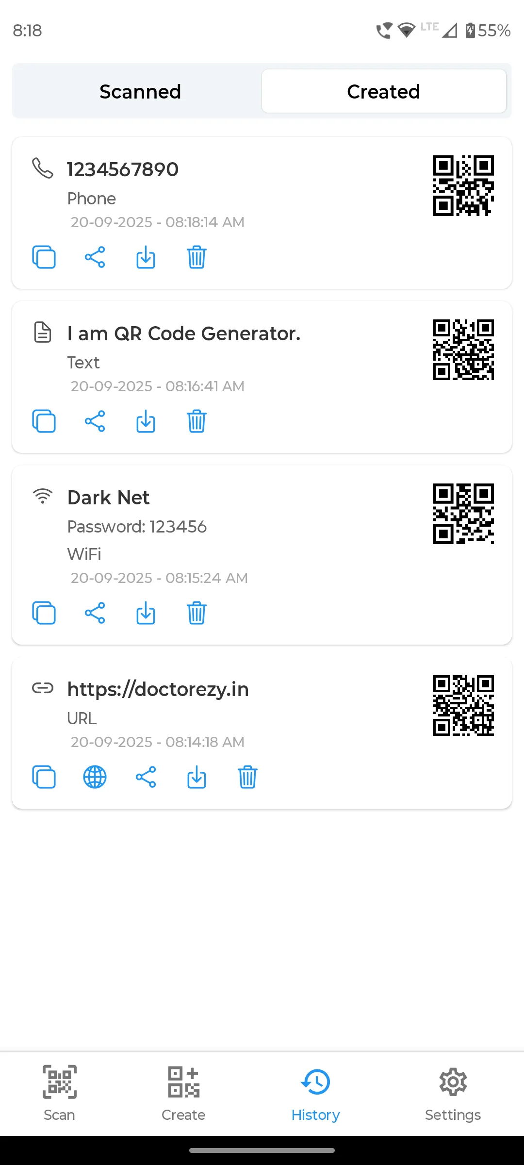 QR Code Scanner | Indus Appstore | Screenshot