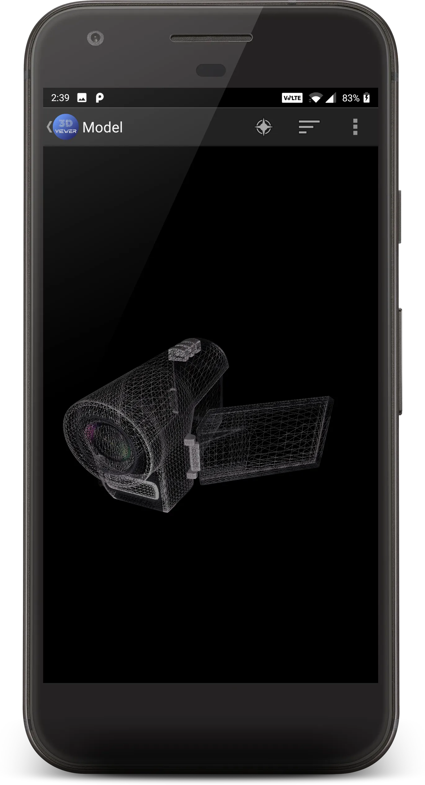 3D Model Viewer - OBJ/STL/DAE | Indus Appstore | Screenshot