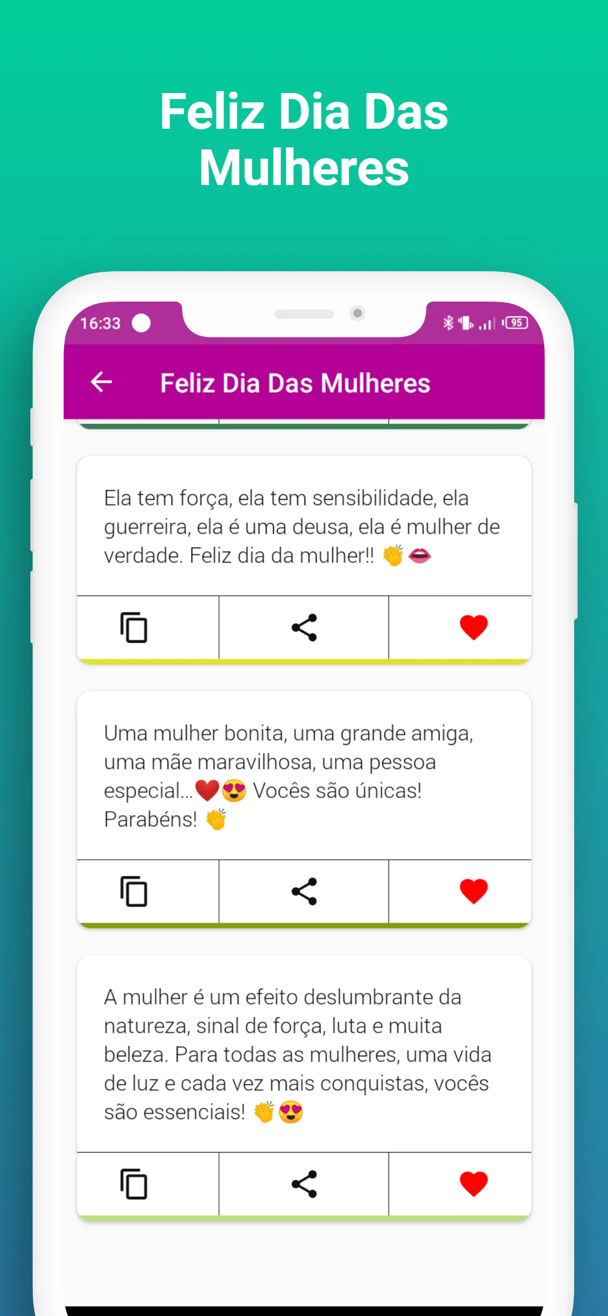 Feliz Dia Das Mulheres | Indus Appstore | Screenshot