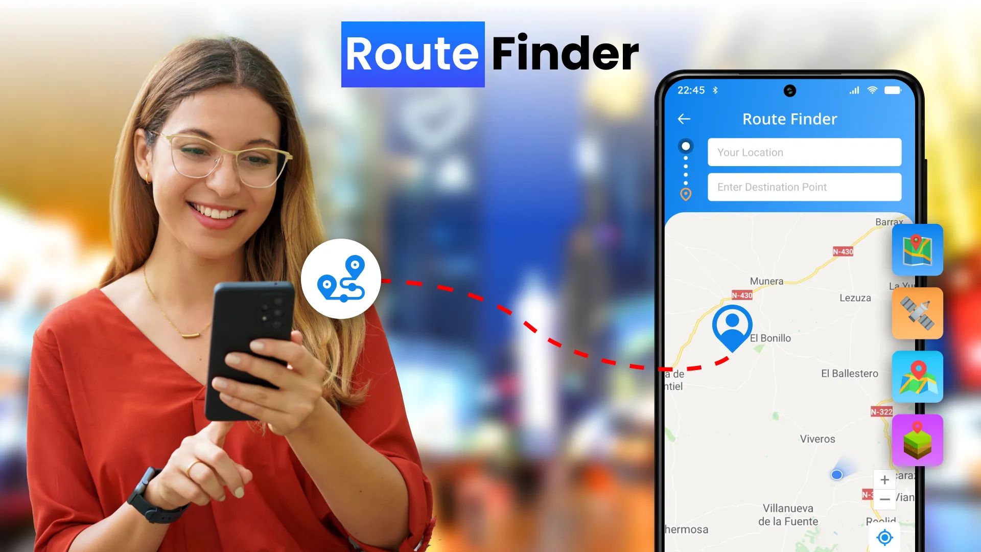 Location Finder - GPS Map | Indus Appstore | Screenshot