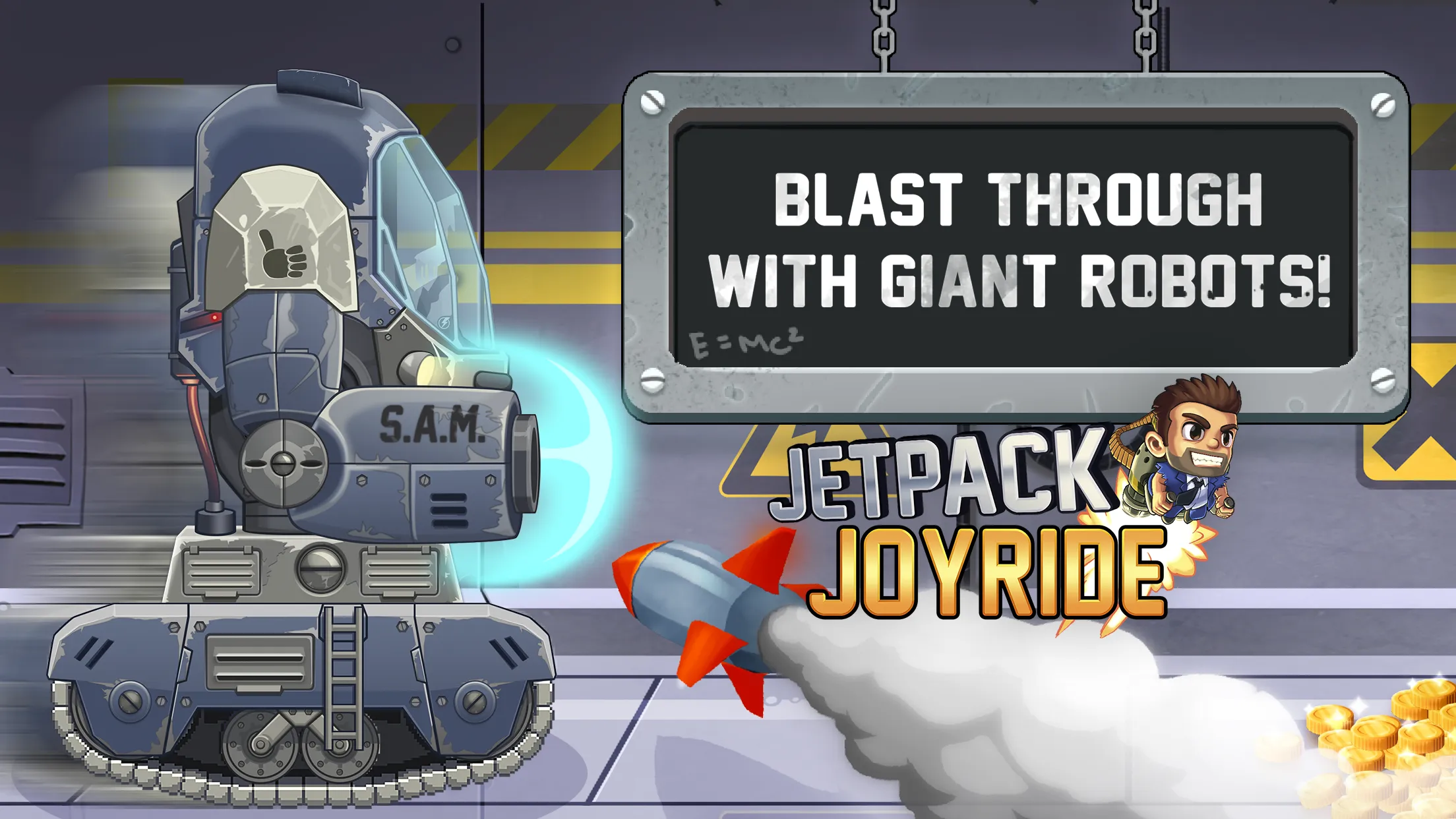 Jetpack Joyride | Indus Appstore | Screenshot