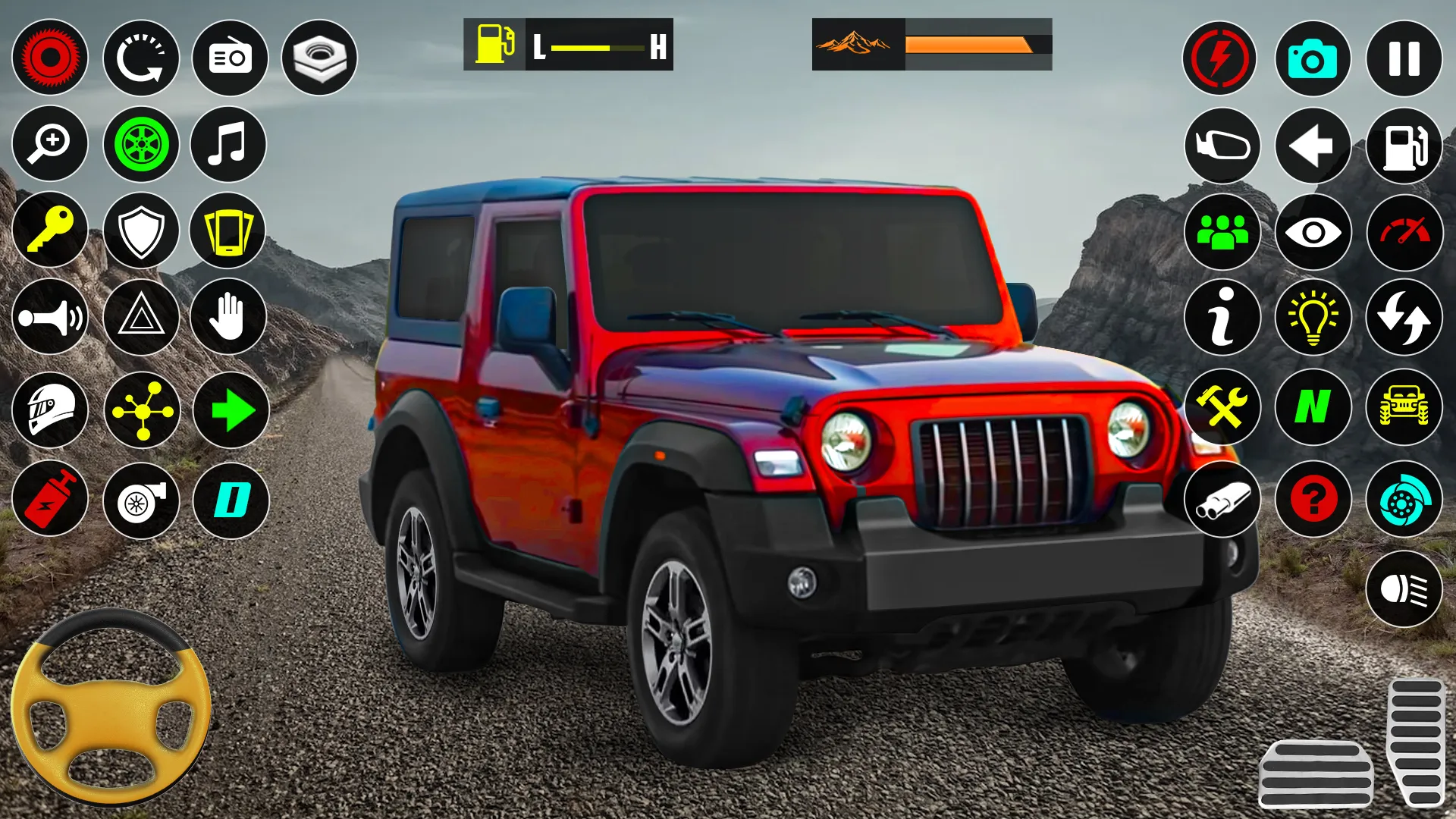 Offroad SUV: 4x4 Thar Game TX. | Indus Appstore | Screenshot