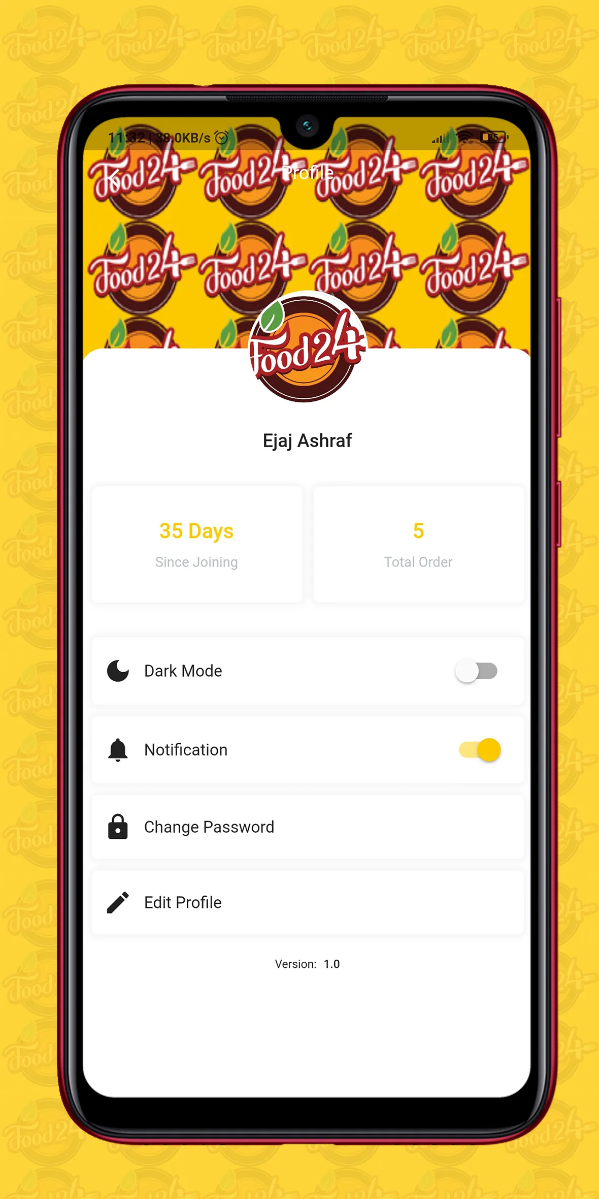 Food24 - Online Food Delivery | Indus Appstore | Screenshot