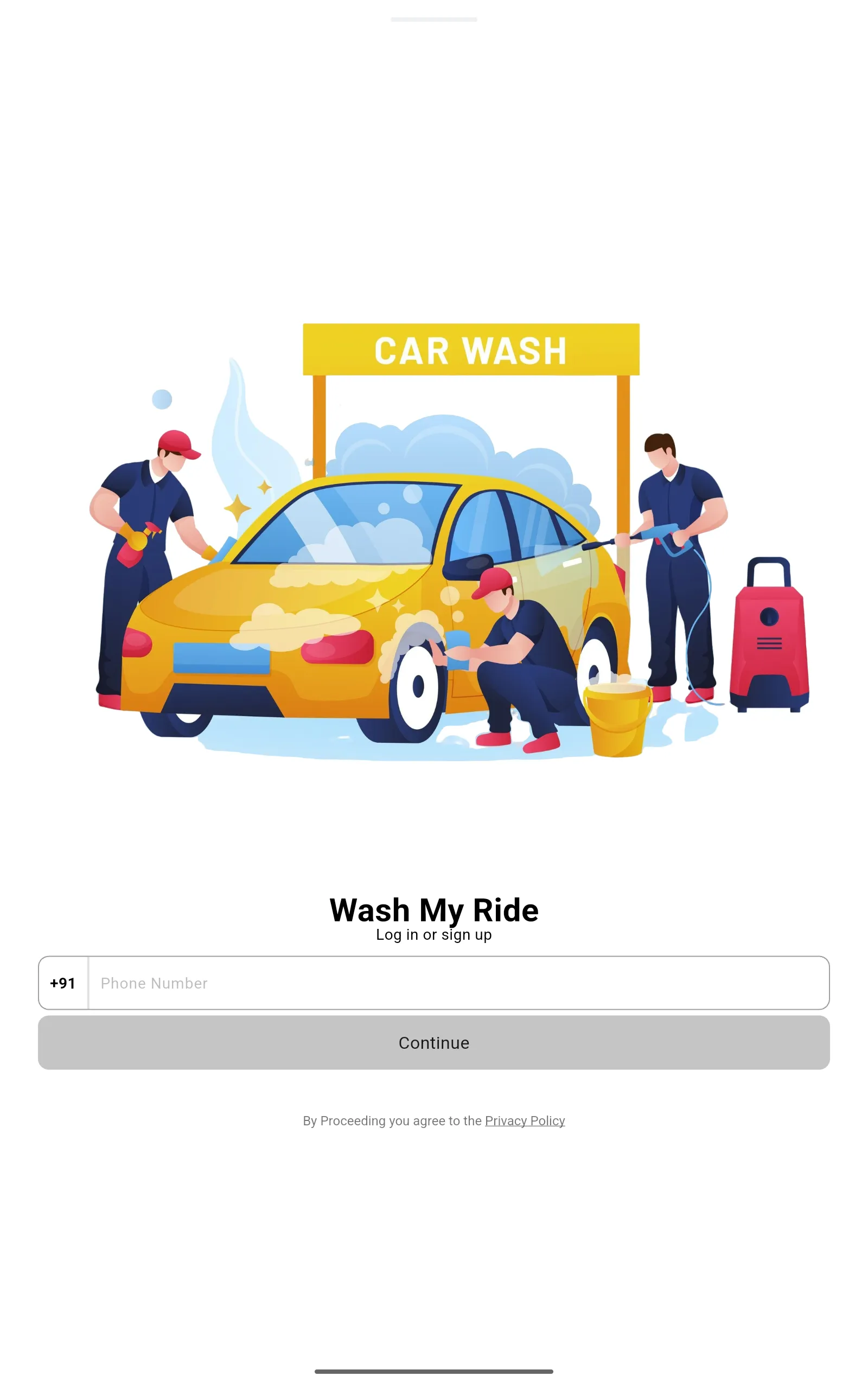 WASHMYRIDE | Indus Appstore | Screenshot