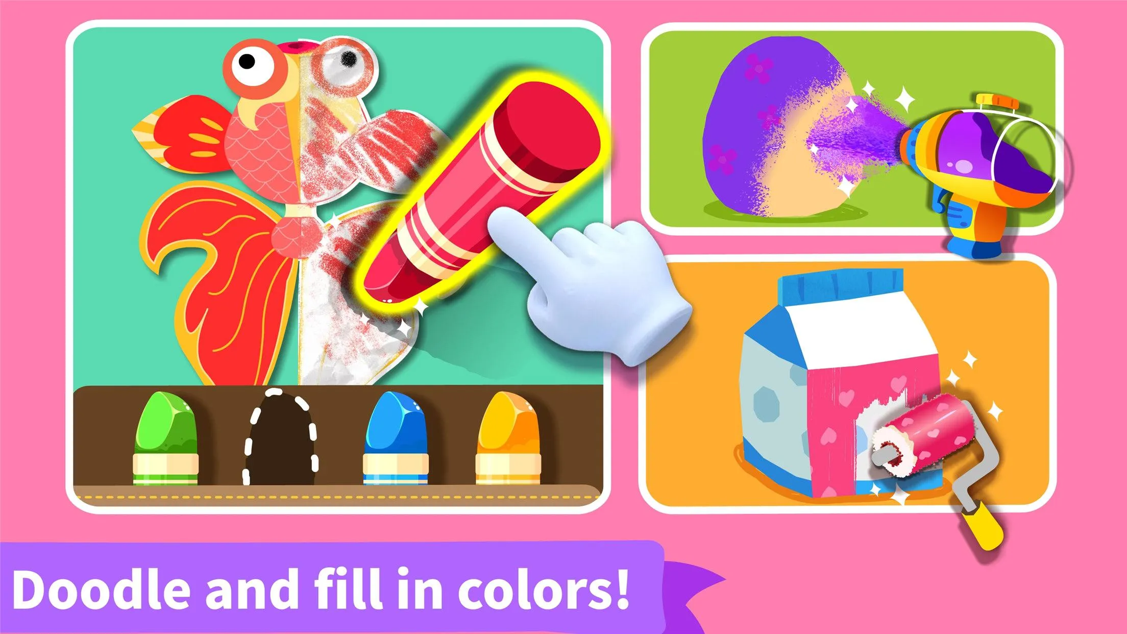 Baby Panda's Art Classroom | Indus Appstore | Screenshot