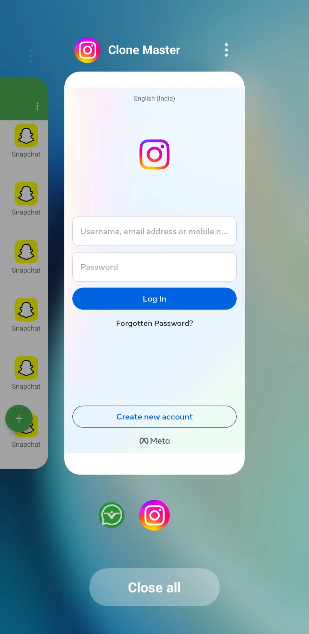 Clone Master- Multi Dual Space | Indus Appstore | Screenshot