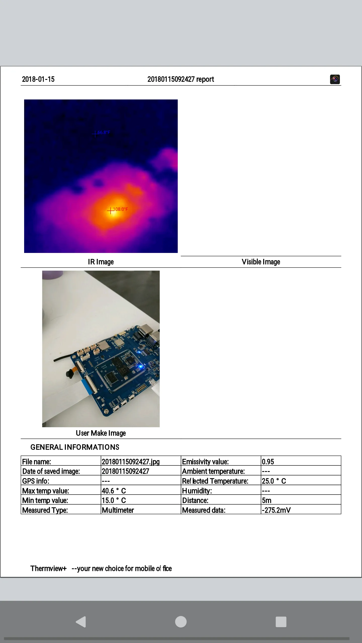 Thermview+ | Indus Appstore | Screenshot