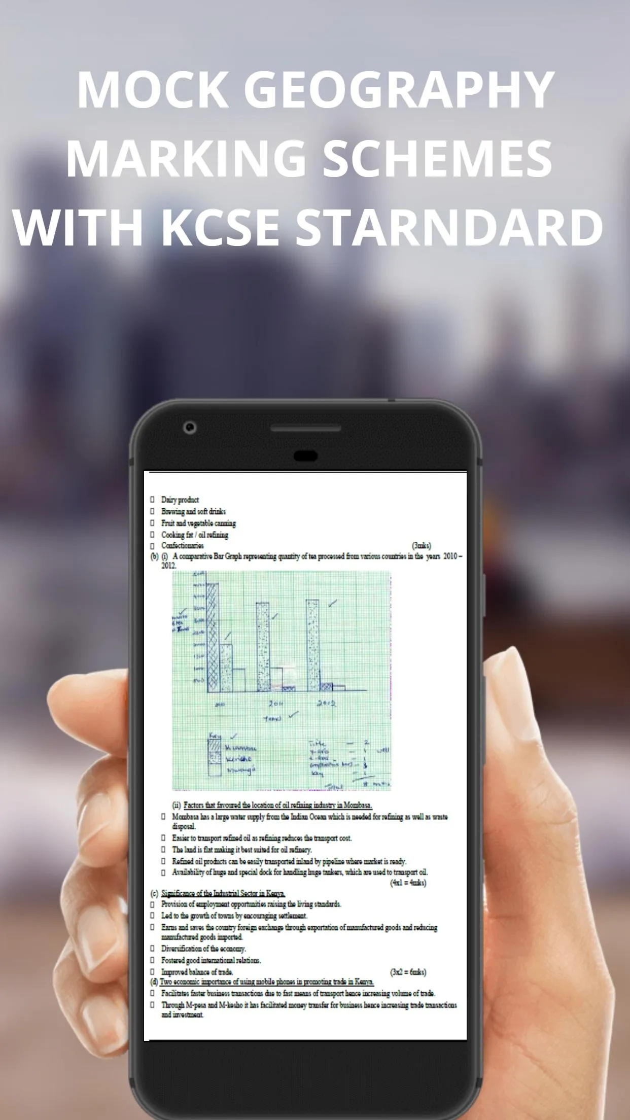 Geography Mock Papers +Answers | Indus Appstore | Screenshot