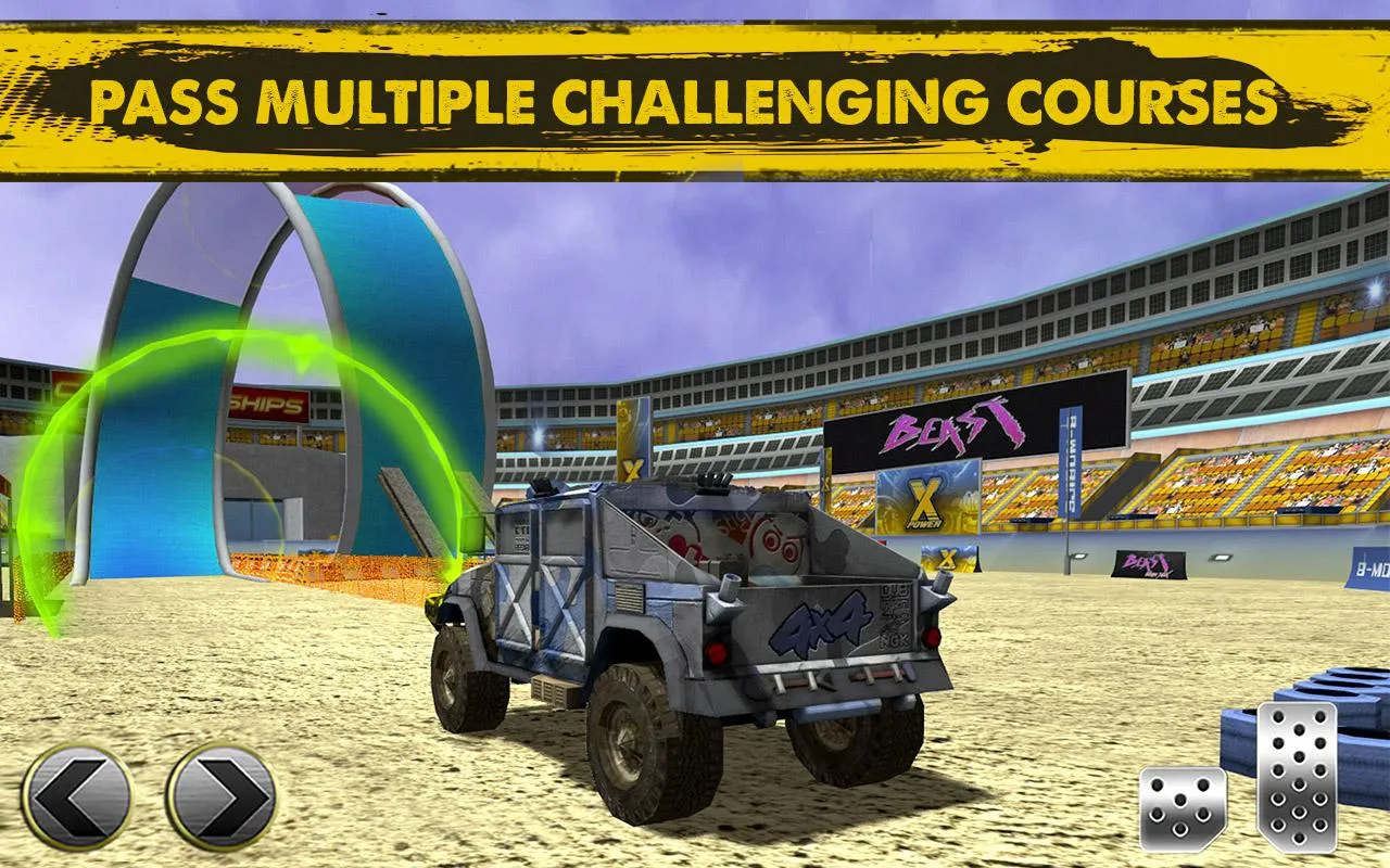 3D Monster Truck Parking Game | Indus Appstore | Screenshot