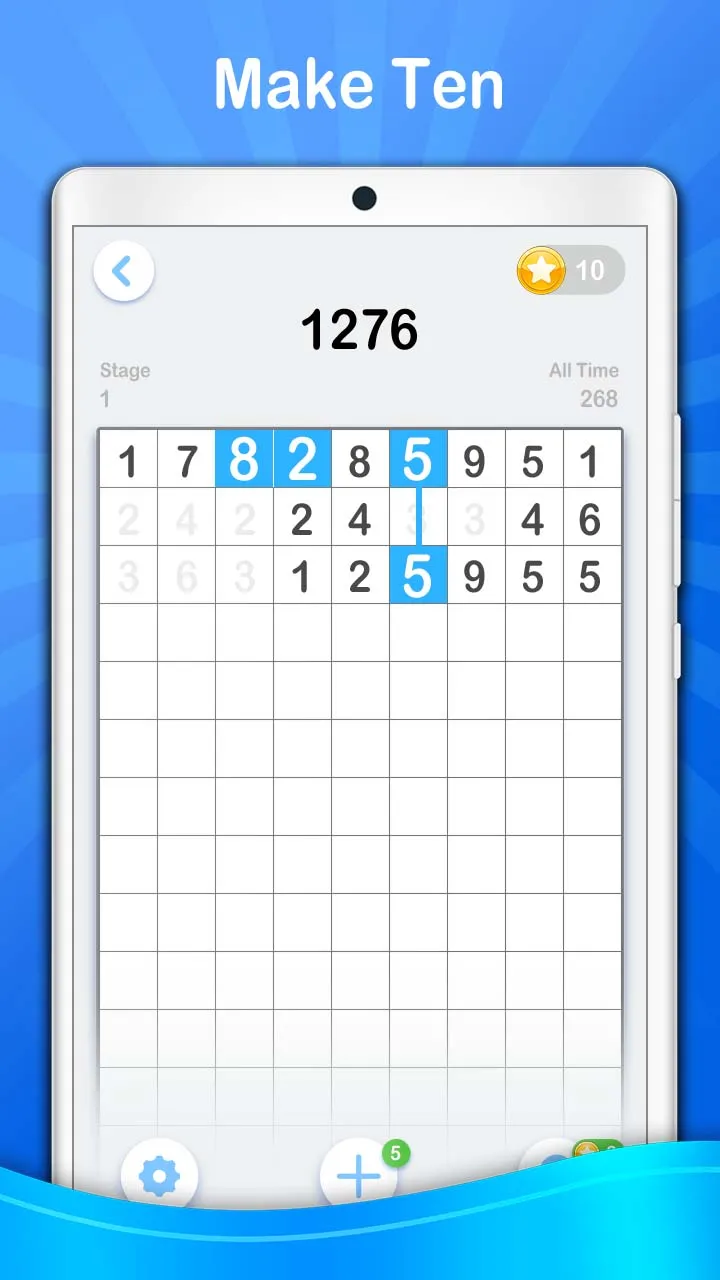 Number Puzzle - Ten & Pair | Indus Appstore | Screenshot