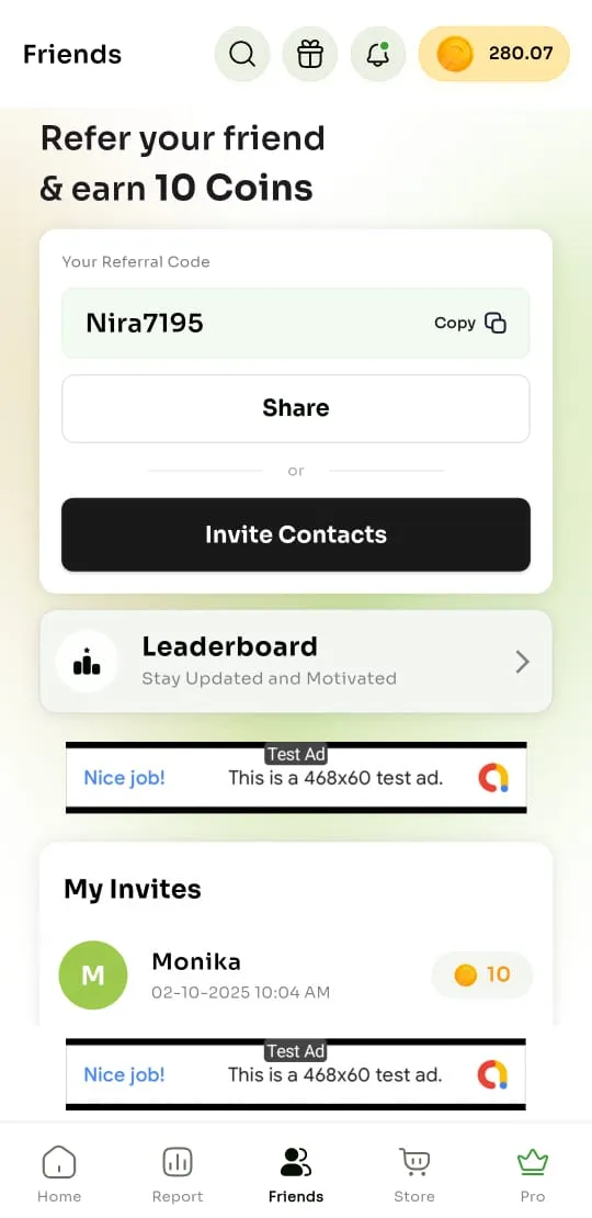 Walk Wallet | Indus Appstore | Screenshot