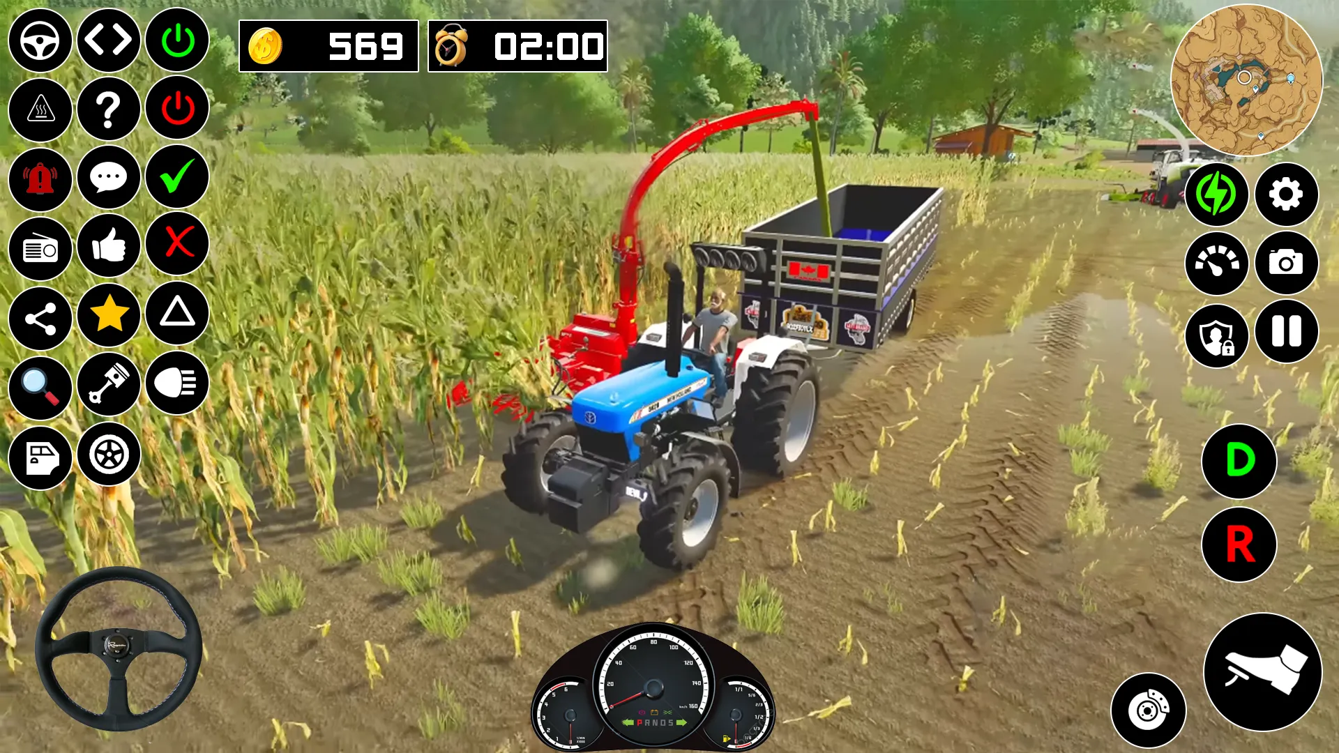 Indian Farming Tractor Sim 3D | Indus Appstore | Screenshot