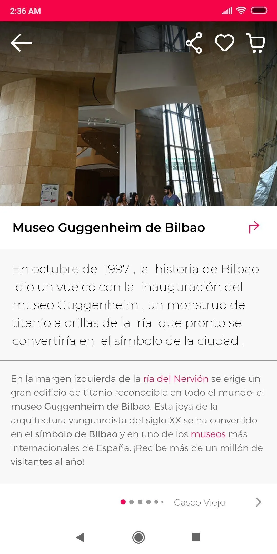 Guía de Bilbao por Civitatis | Indus Appstore | Screenshot