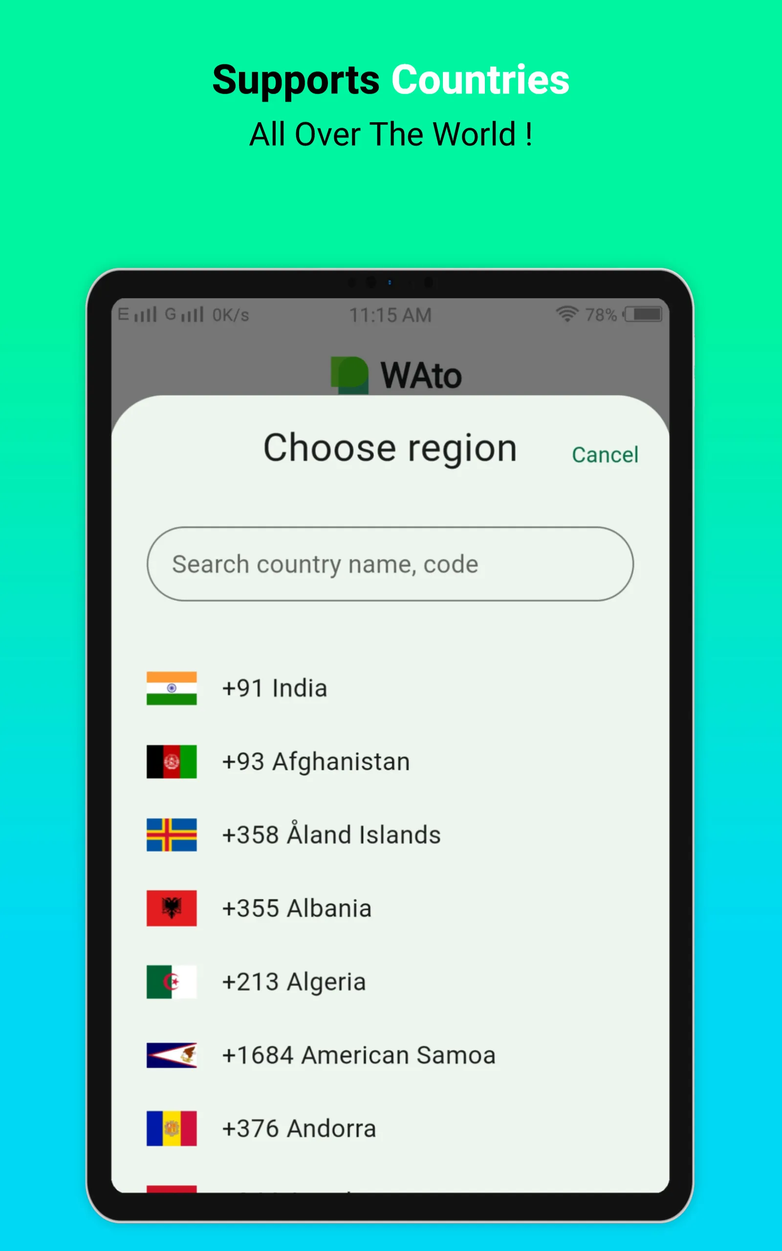 WAto - Message Without Contact | Indus Appstore | Screenshot