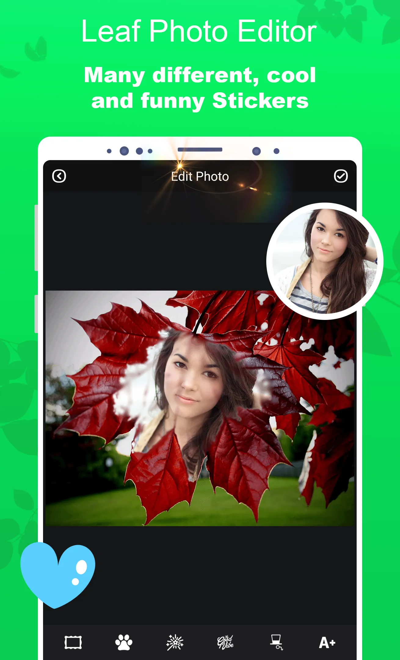 Leaf Editor - Leaves Frames | Indus Appstore | Screenshot