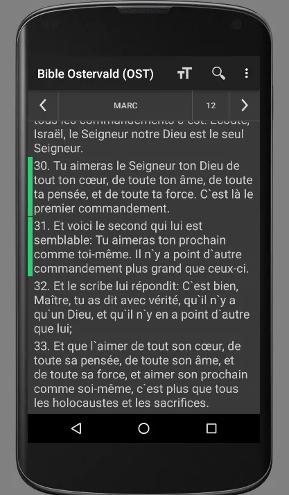 French Ostervald Bible (OST) | Indus Appstore | Screenshot