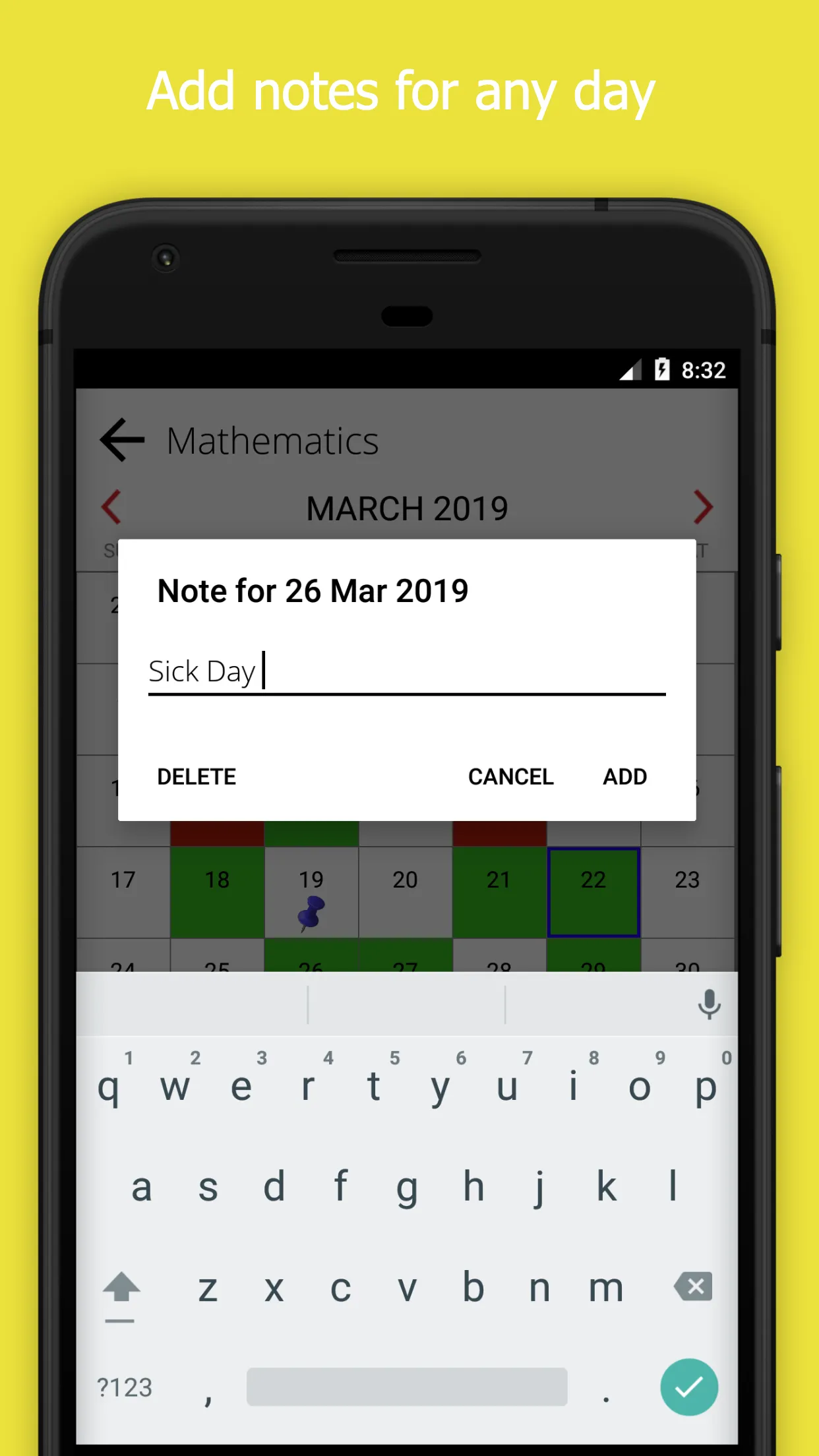 Attendance Register (students/ | Indus Appstore | Screenshot