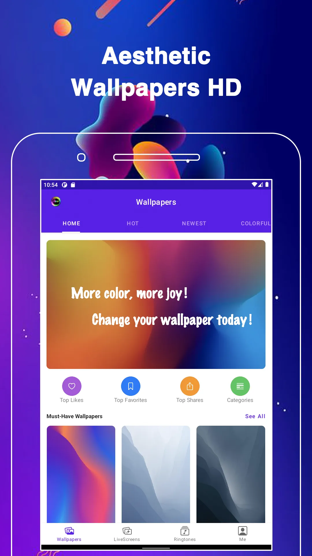 Live Wallpapers HD & Ringtones | Indus Appstore | Screenshot