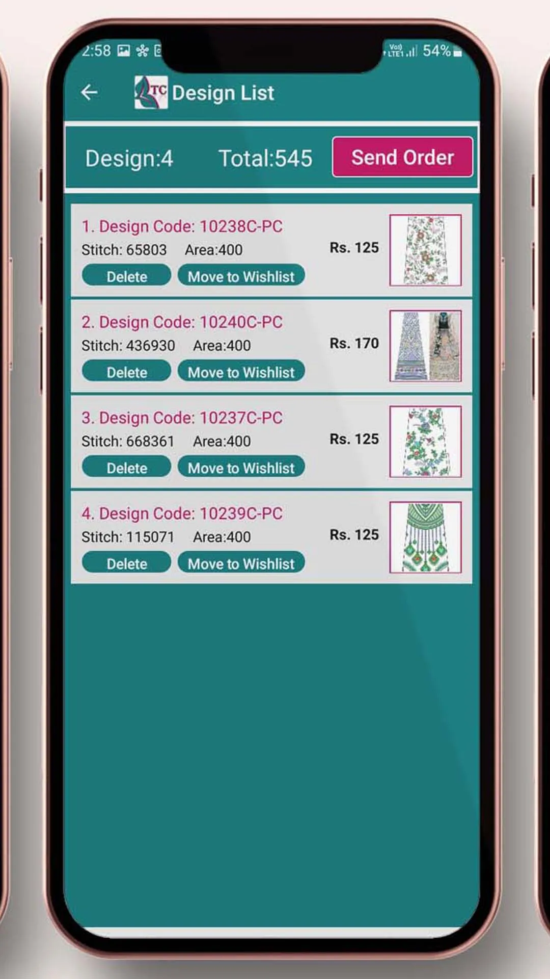 LTC Embroidery Design | Indus Appstore | Screenshot