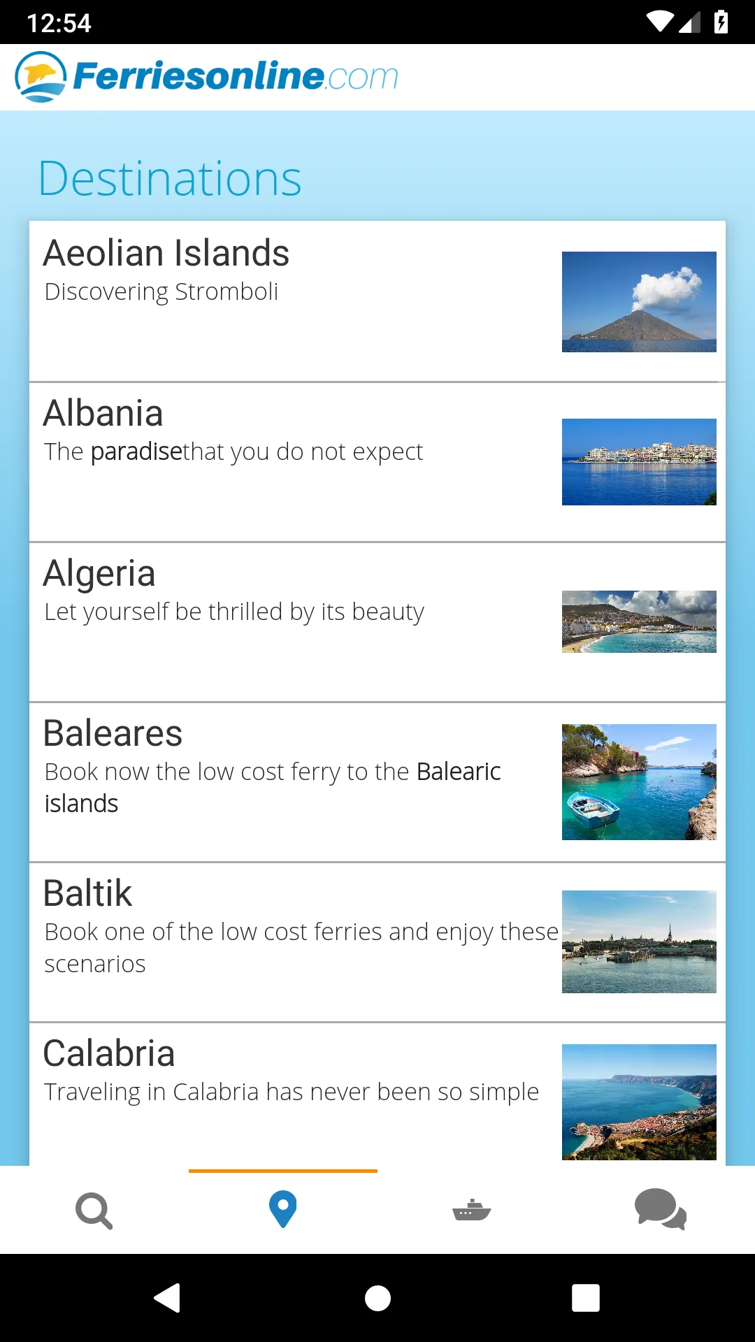 Ferries online | Indus Appstore | Screenshot