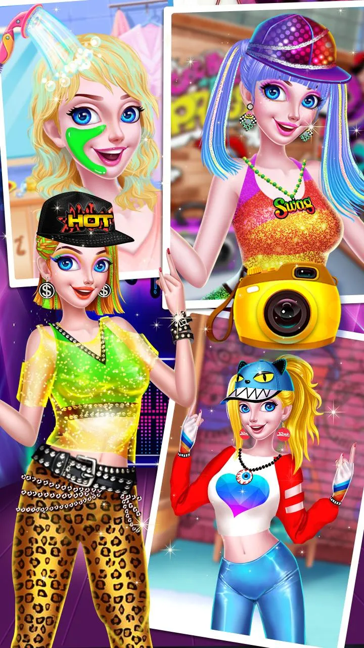 Dressup Hip Hop Girls | Indus Appstore | Screenshot