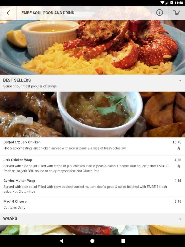 Embe Soul Food & Drink | Indus Appstore | Screenshot