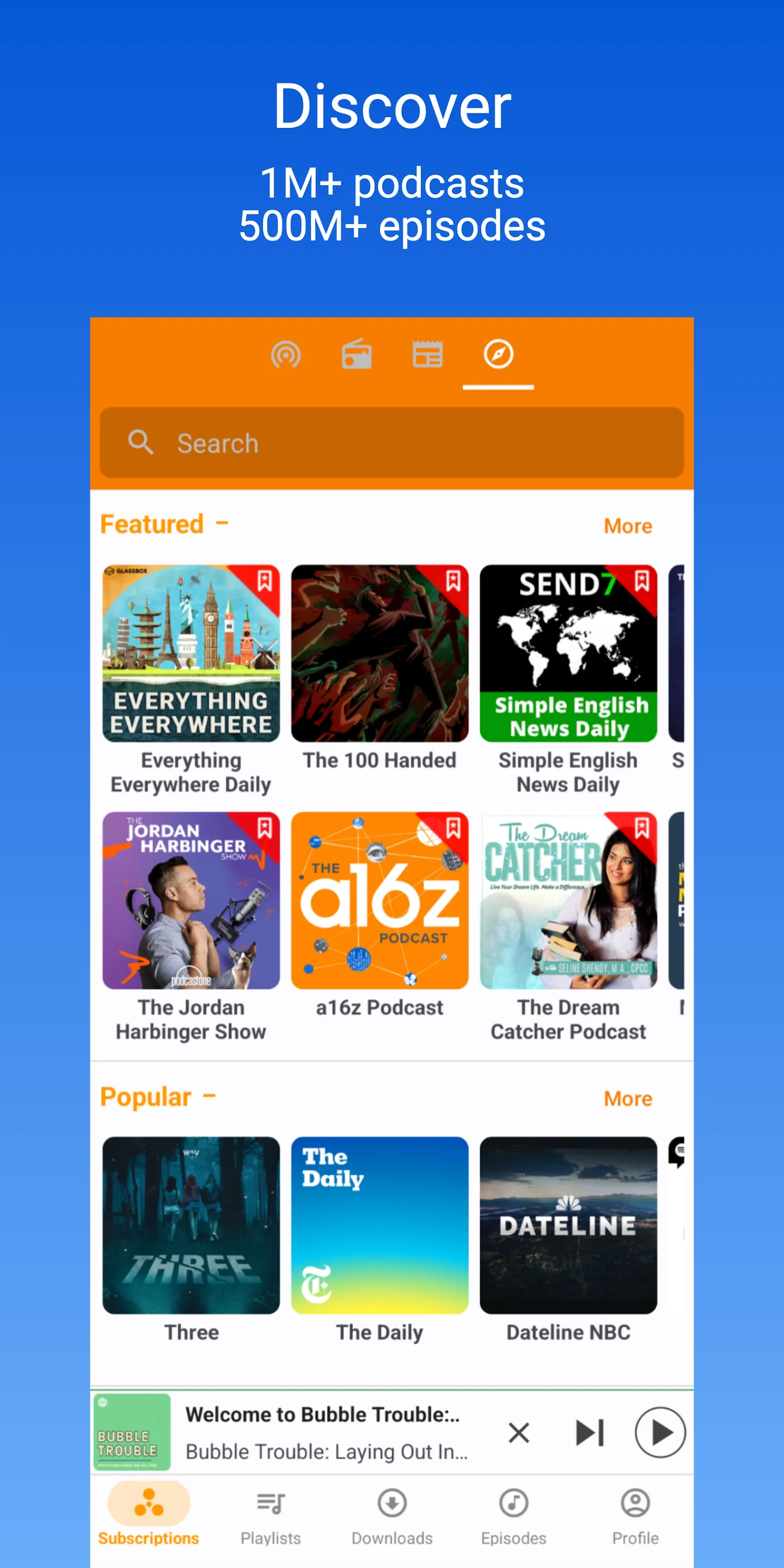 Podcast Republic - Podcast app | Indus Appstore | Screenshot