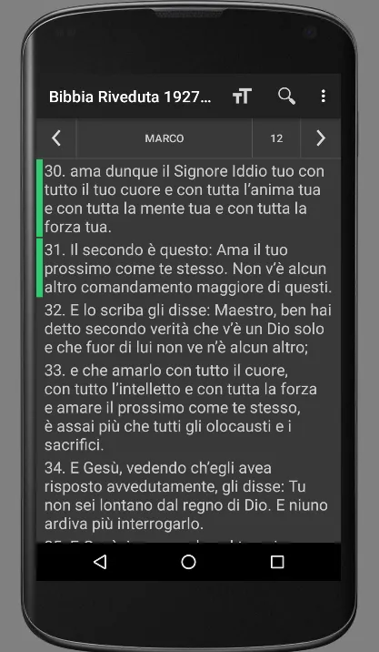 Italian Riveduta Bible (RIV) | Indus Appstore | Screenshot