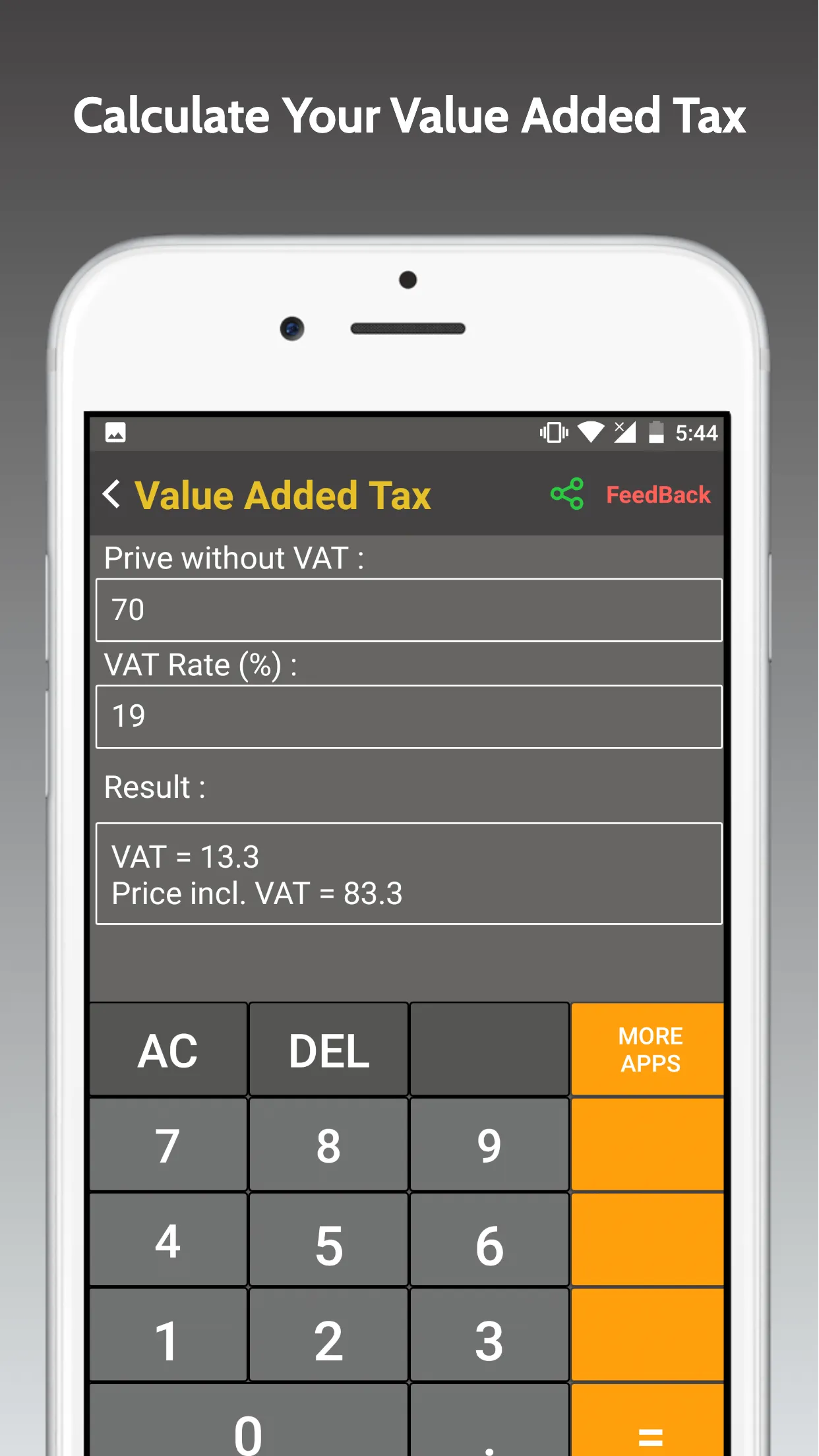 Business Calculator | Indus Appstore | Screenshot