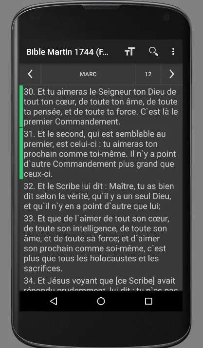 French Martin Bible (FMAR) | Indus Appstore | Screenshot