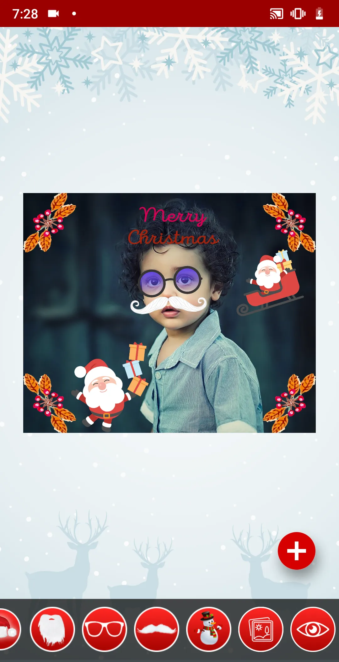 Christmas Photo Maker | Indus Appstore | Screenshot