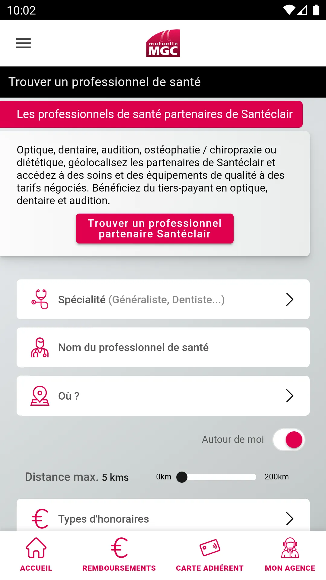 Mutuelle MGC – Espace Adhérent | Indus Appstore | Screenshot