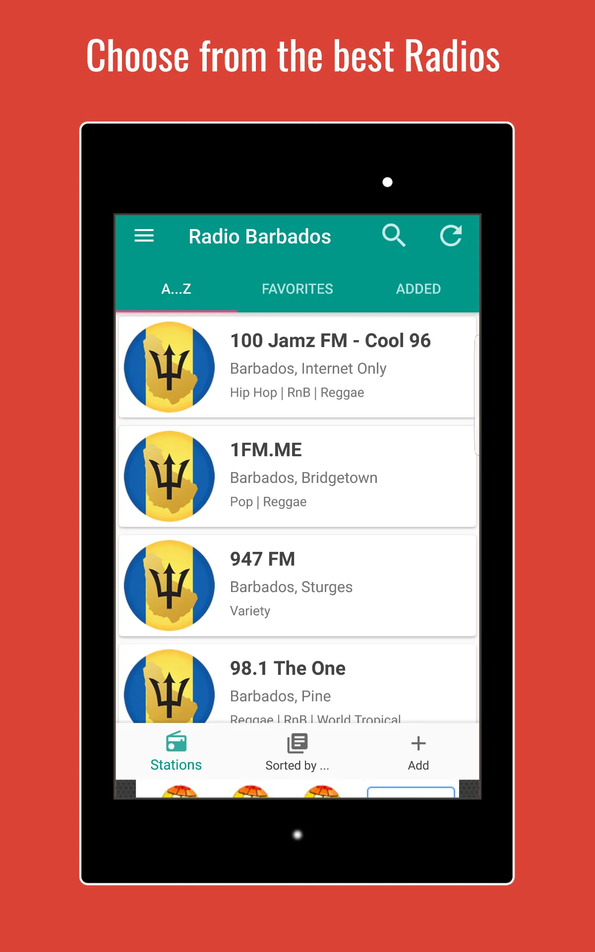 Barbados Radio Stations | Indus Appstore | Screenshot