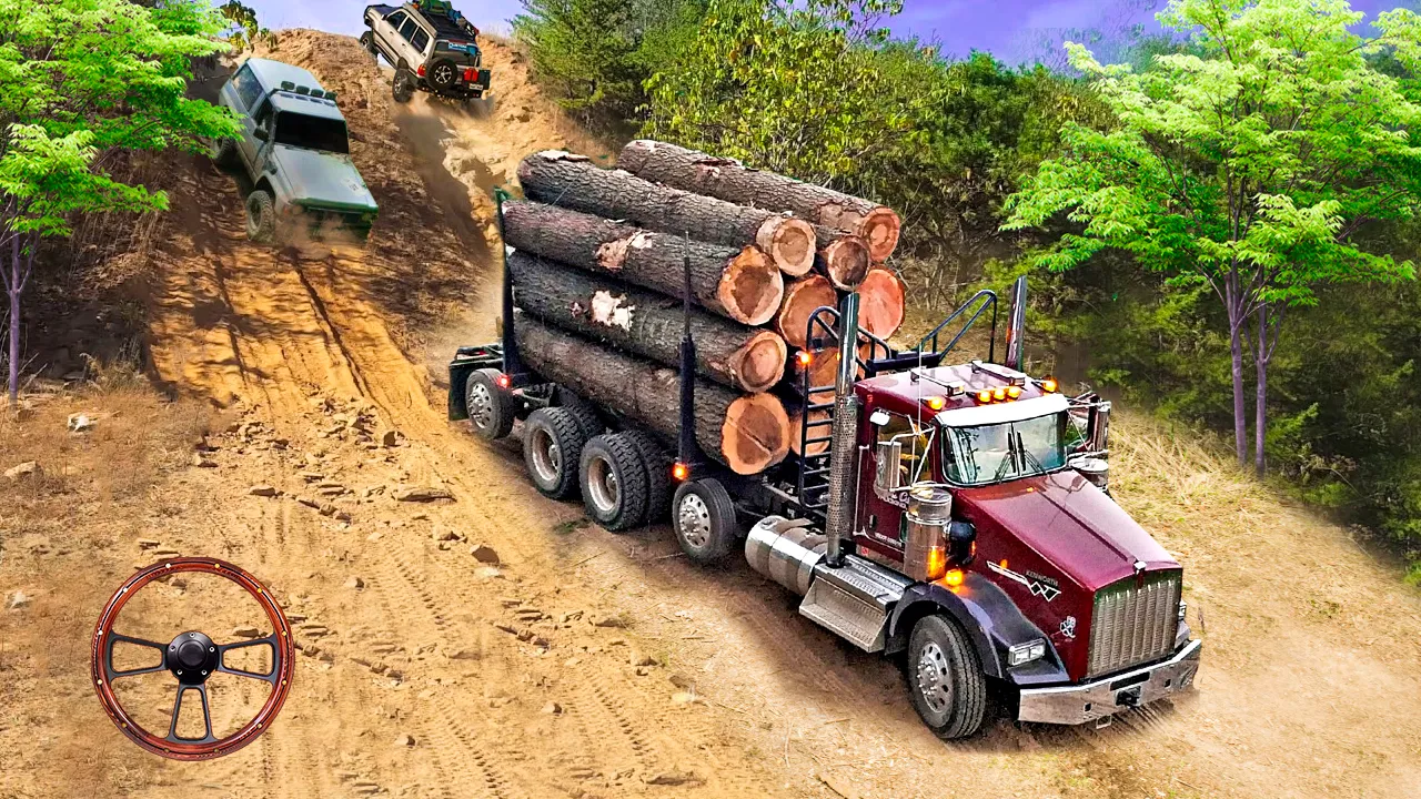 Offroad Logging Truck Games 3D | Indus Appstore | Screenshot