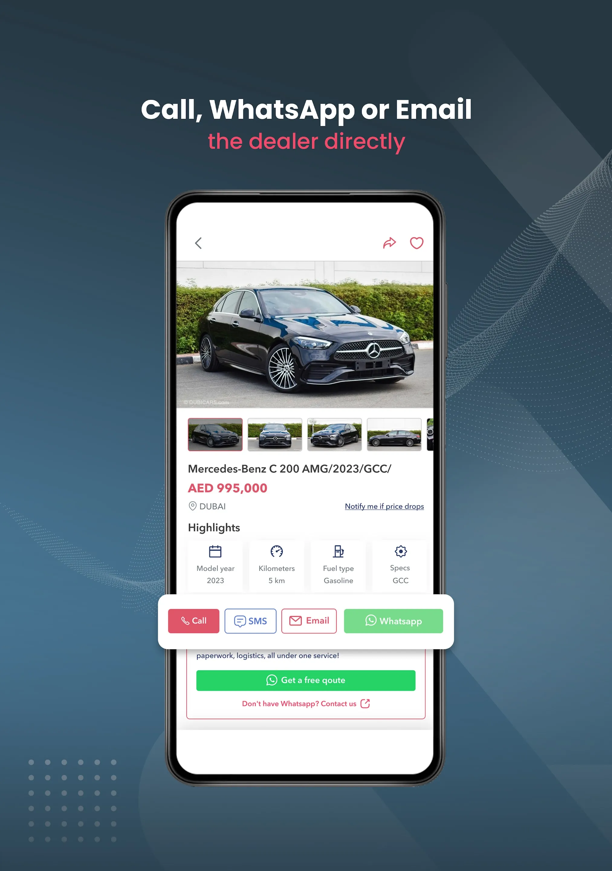 DubiCars: Buy & Sell Cars UAE | Indus Appstore | Screenshot