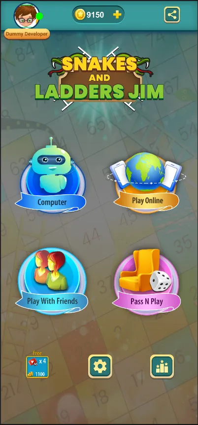 snakes and ladders Jim Game | Indus Appstore | Screenshot
