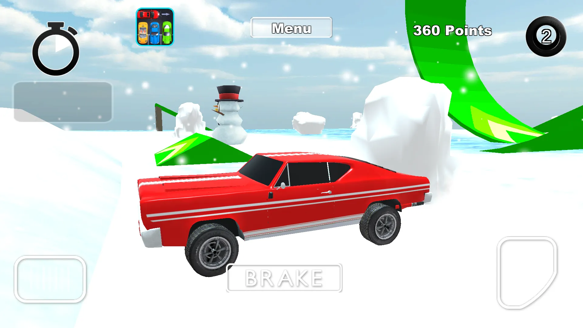 Snow Car Race & Stunts Extreme | Indus Appstore | Screenshot