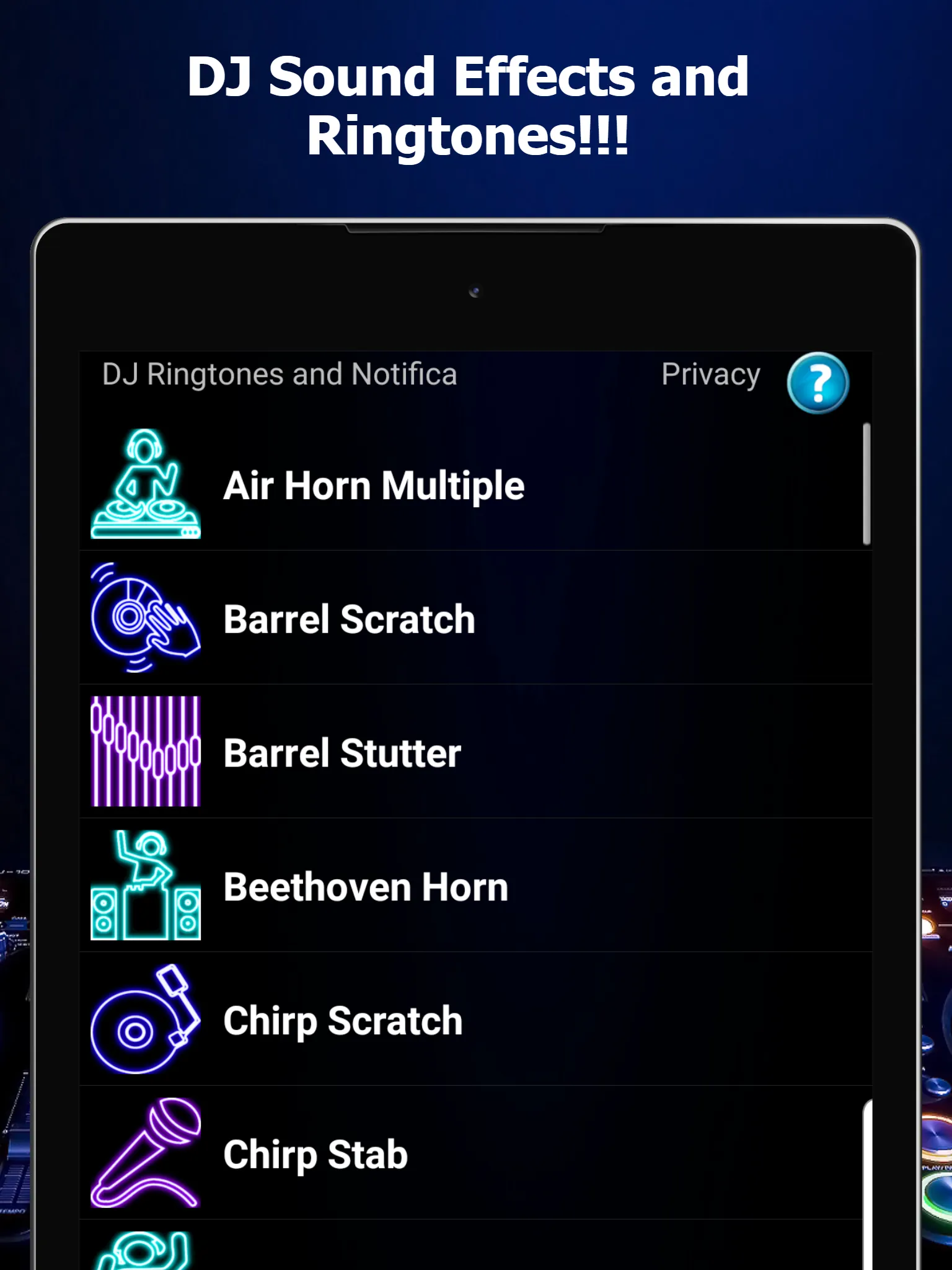 DJ Ringtones and Notifications | Indus Appstore | Screenshot