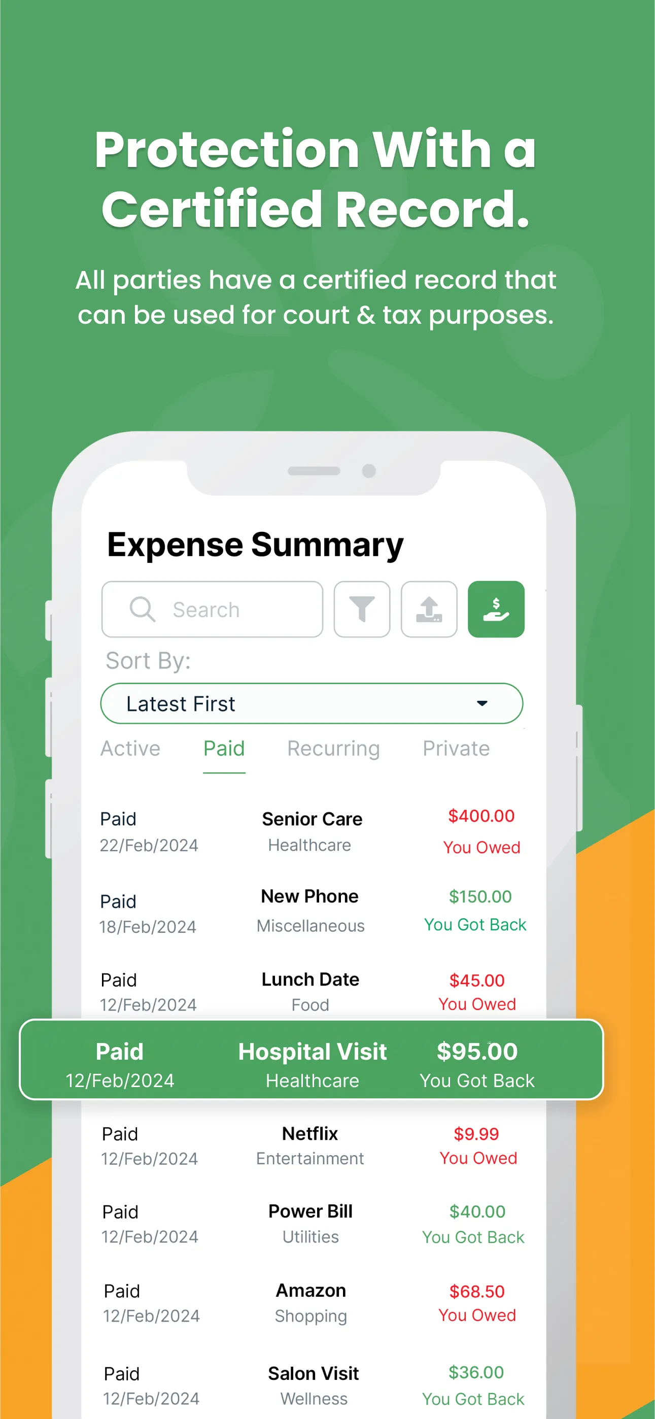 SupportPay: Share Family Bills | Indus Appstore | Screenshot