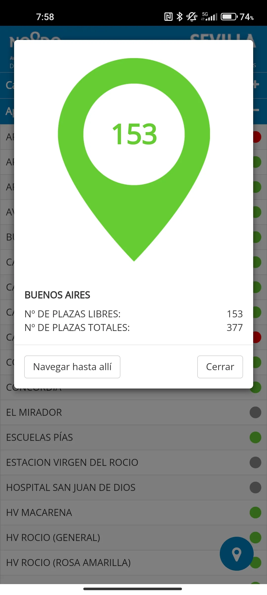 Movilidad Tráfico Sevilla | Indus Appstore | Screenshot