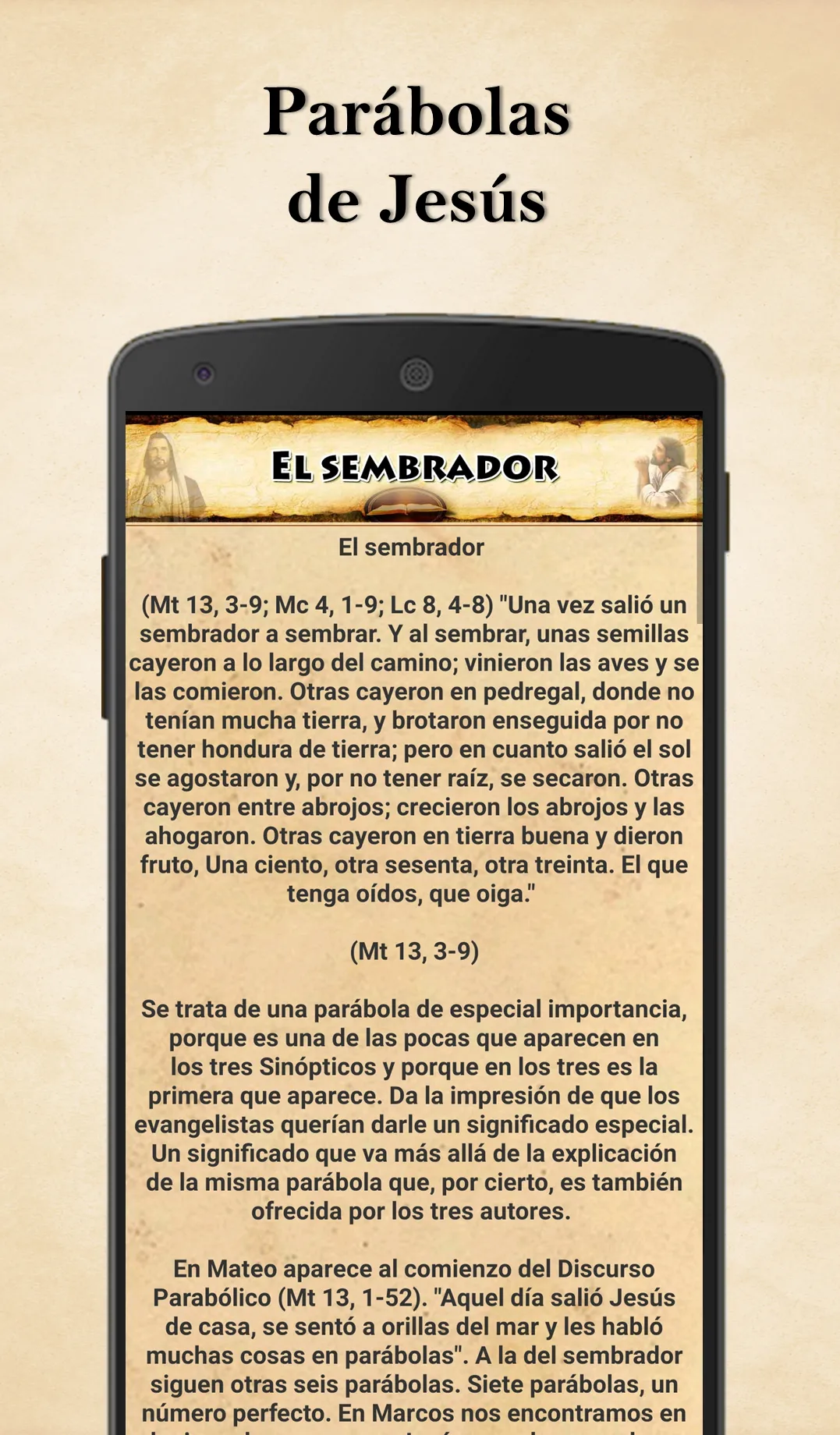 Parábolas de Jesús | Indus Appstore | Screenshot