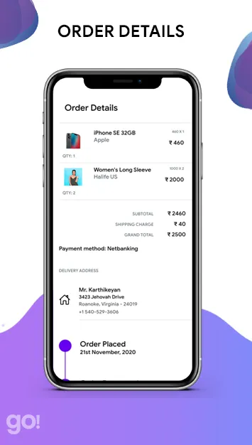 GoMart - eCommerce App UI Kit | Indus Appstore | Screenshot