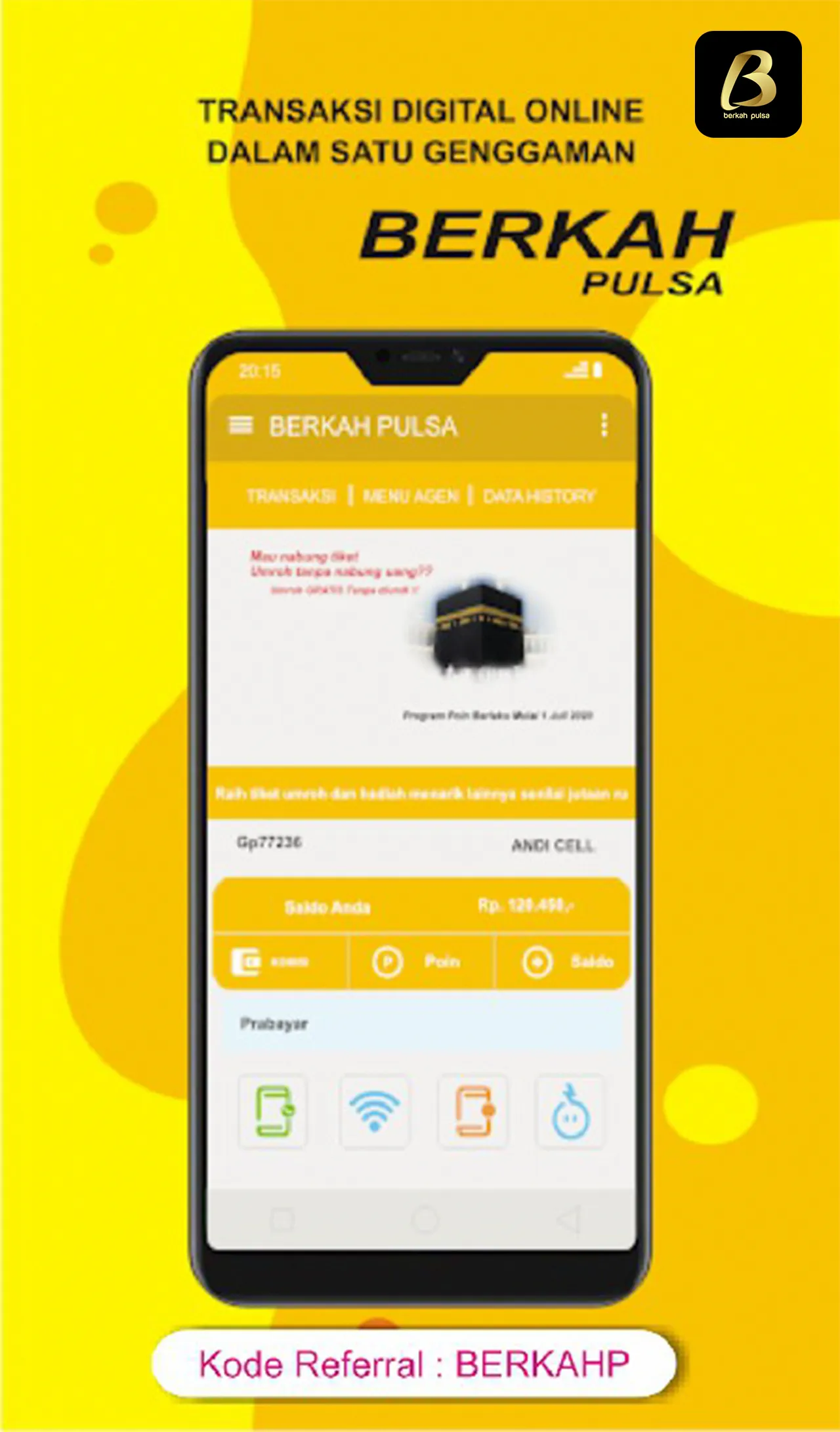 BERKAH PULSA - Aplikasi Pulsa | Indus Appstore | Screenshot