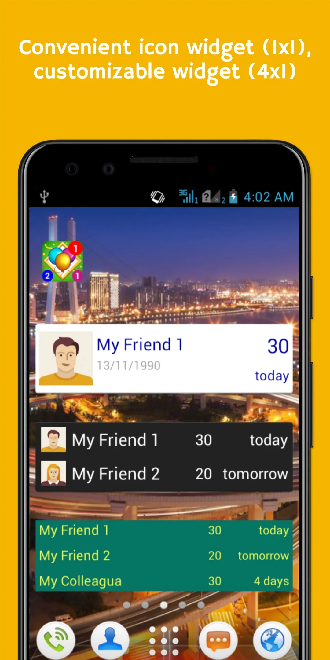 Birthdays & Events Reminder | Indus Appstore | Screenshot